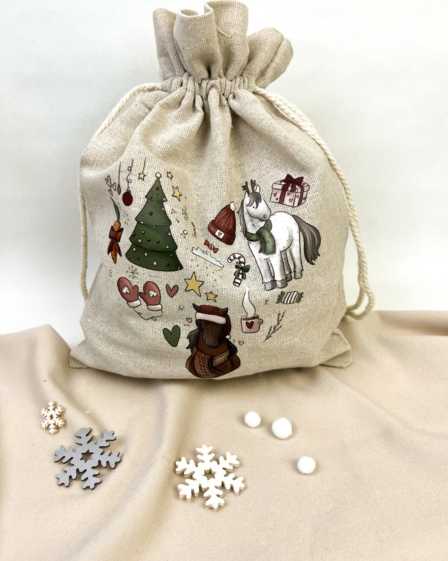 Geschenkbeutel “Weihnachtsherz”