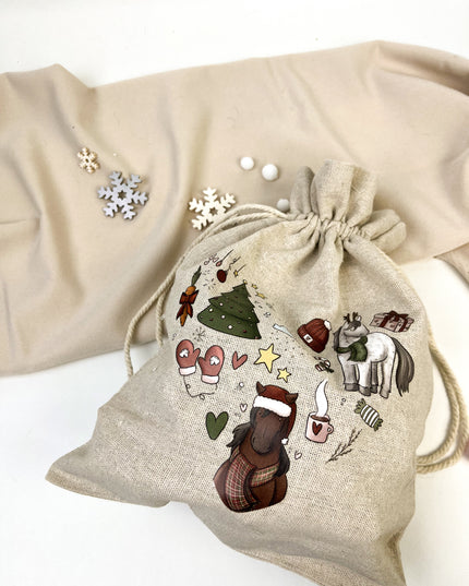 Geschenkbeutel “Weihnachtsherz”