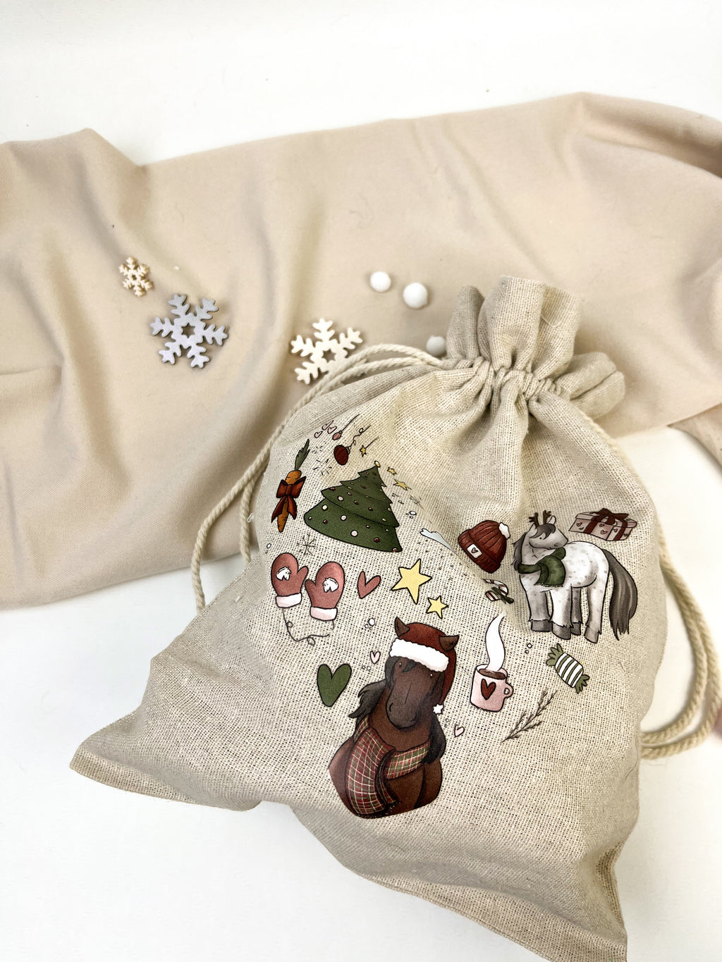 Geschenkbeutel “Weihnachtsherz”