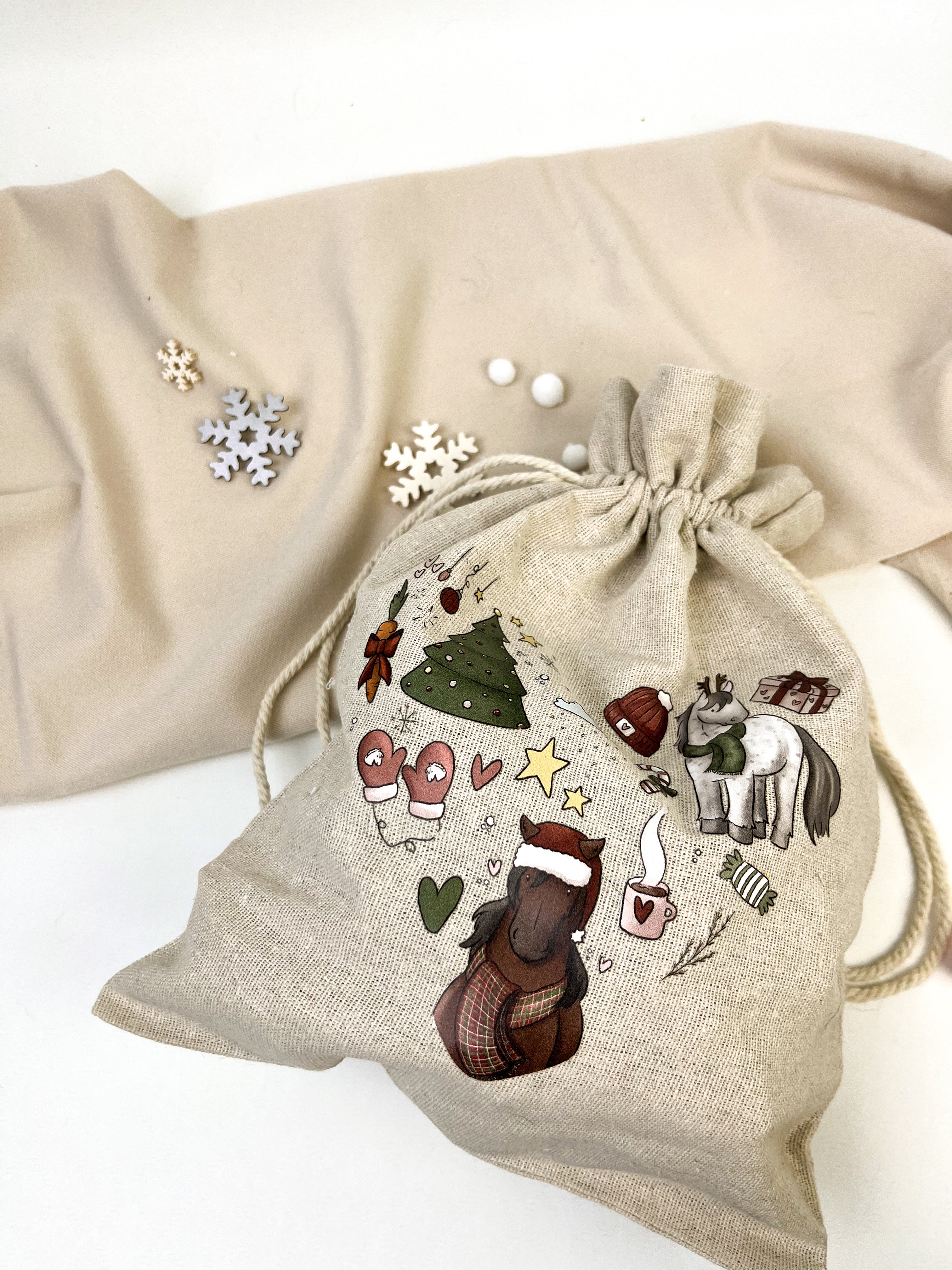 Geschenkbeutel “Weihnachtsherz”