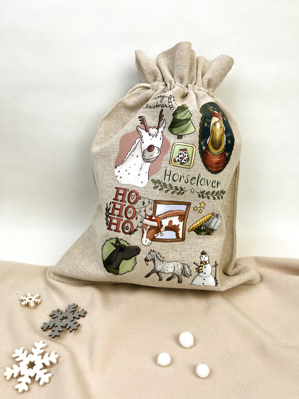 Geschenkbeutel “Weihnachtscollage"