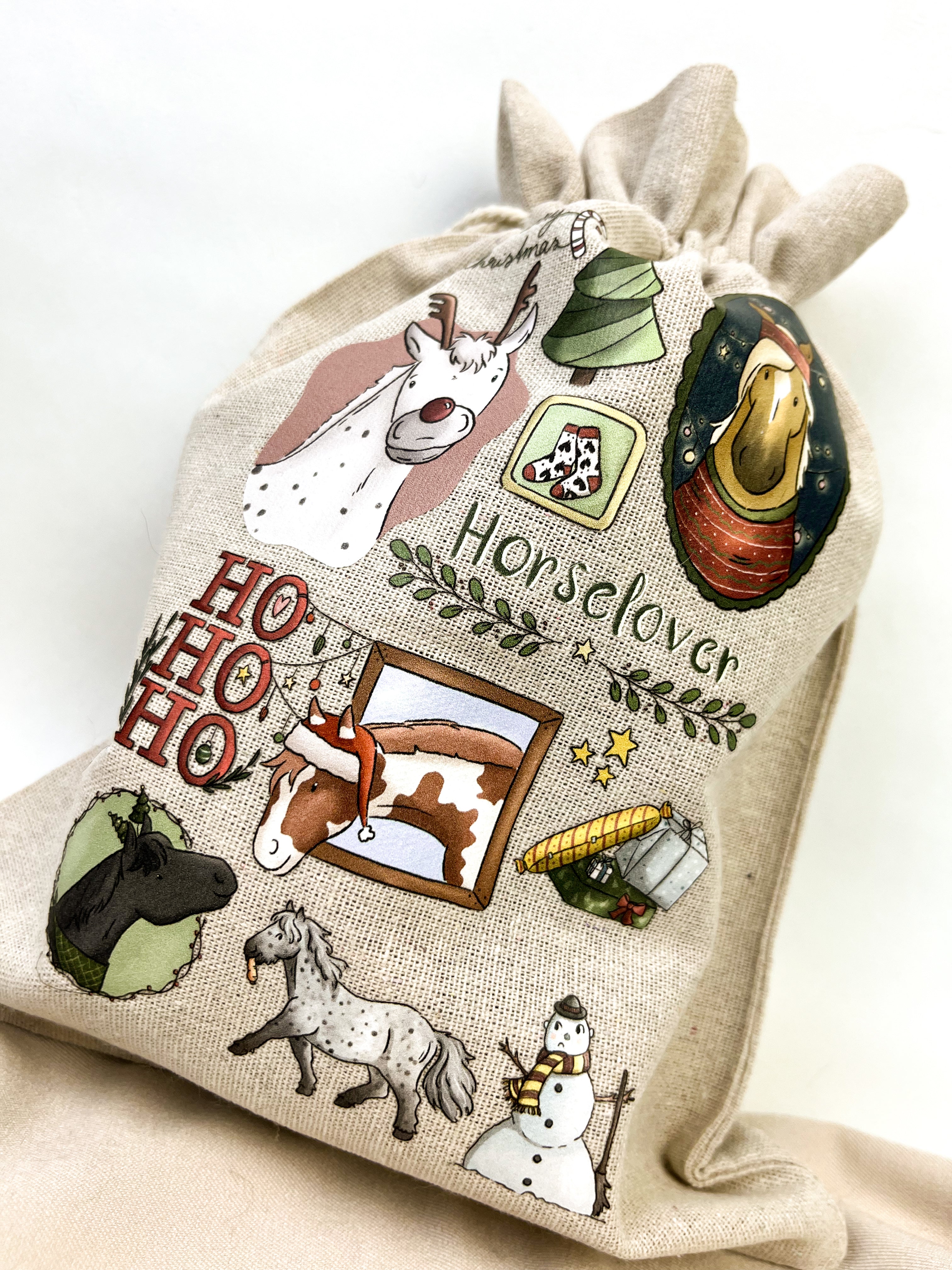 Geschenkbeutel “Weihnachtscollage"