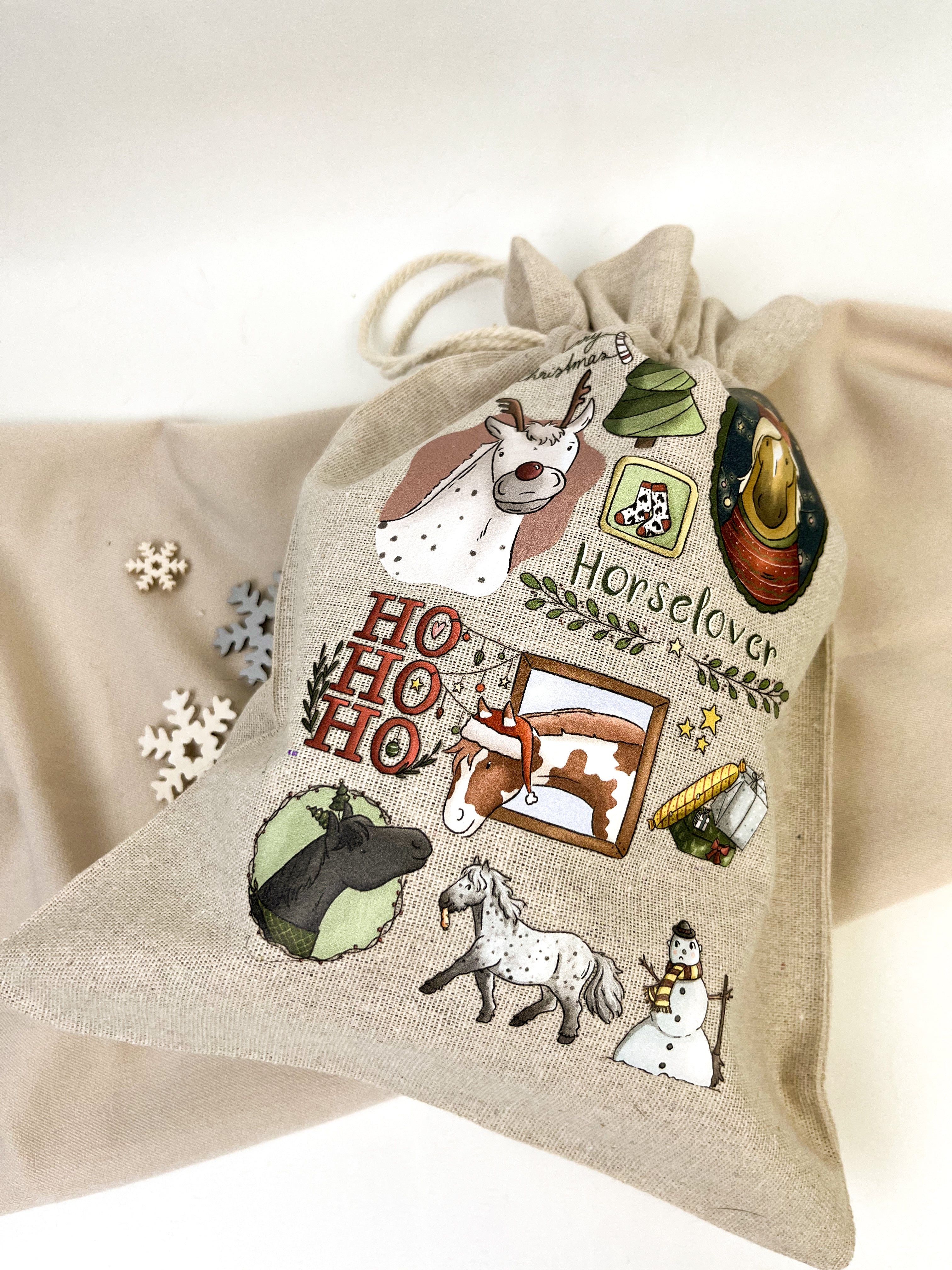 Geschenkbeutel “Weihnachtscollage"