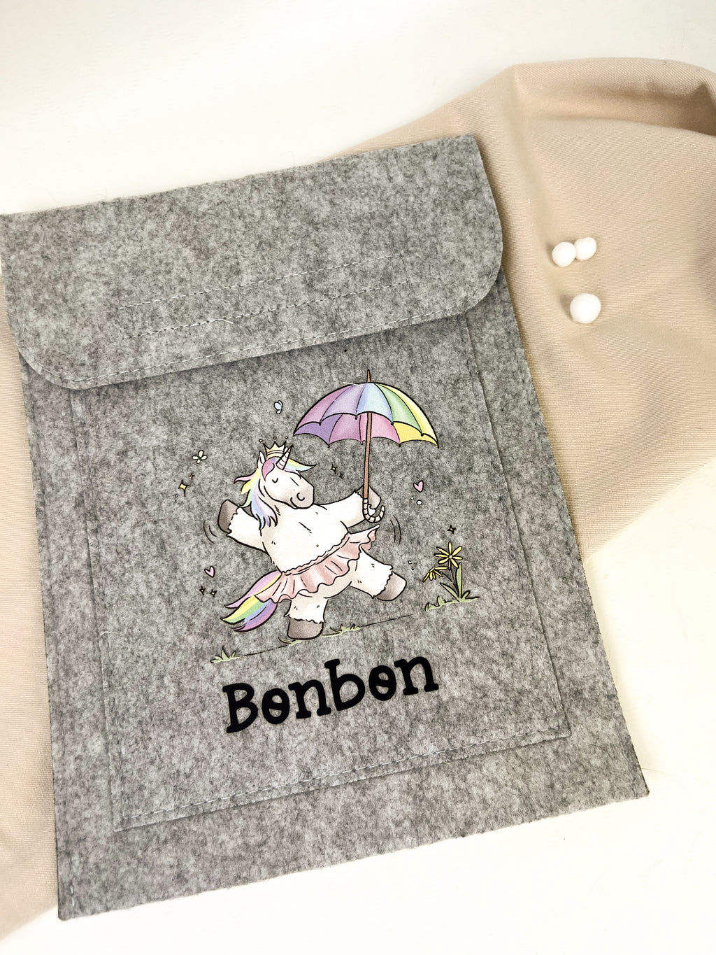 Equiden-Passhülle "Regenbogeneinhorn"