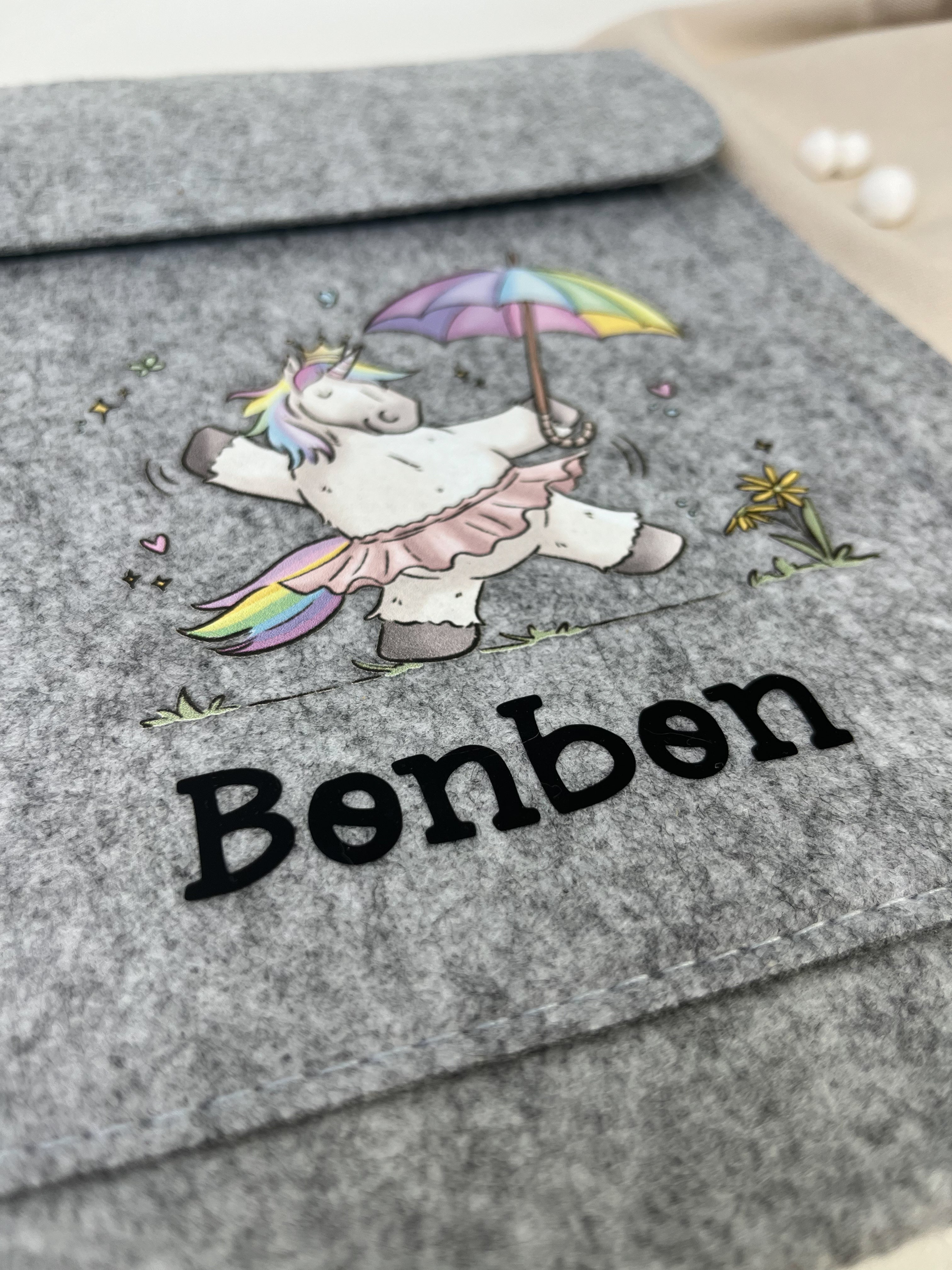 Equiden-Passhülle "Regenbogeneinhorn"