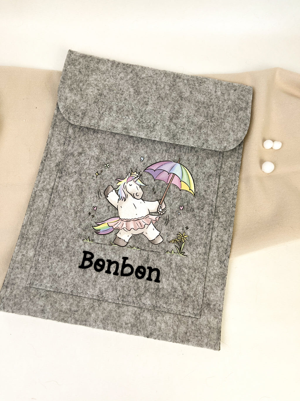 Equiden-Passhülle "Regenbogeneinhorn"