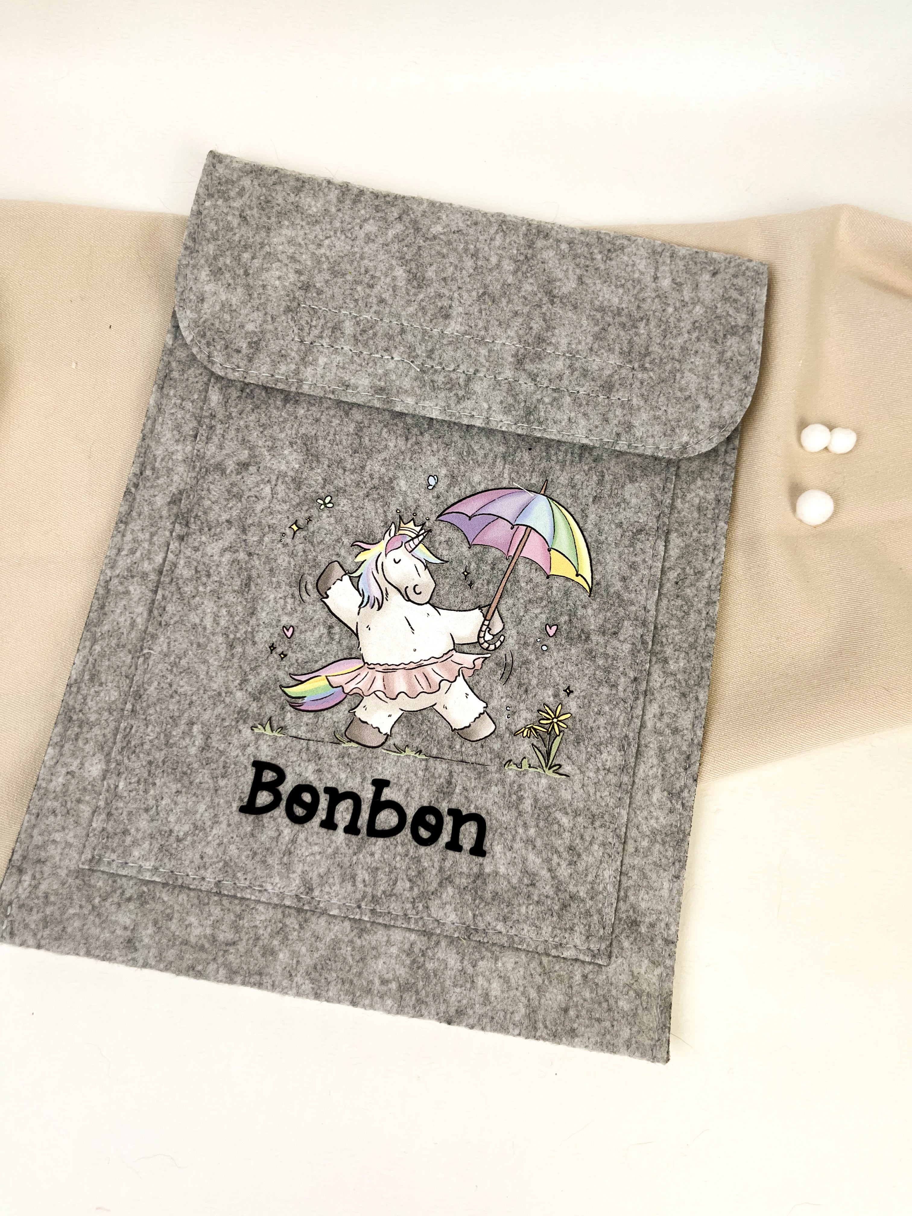 Equiden-Passhülle "Regenbogeneinhorn"