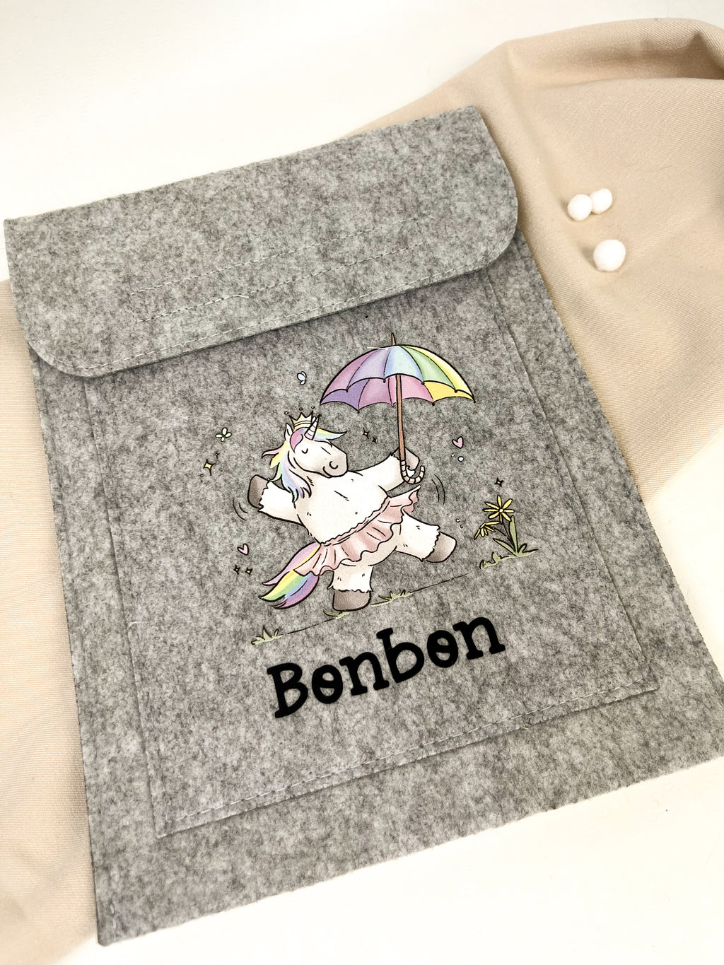 Equiden-Passhülle "Regenbogeneinhorn"