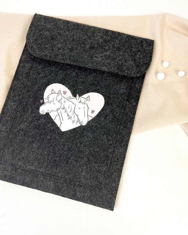 Equiden-Passhülle "Herzchen-Pferd"