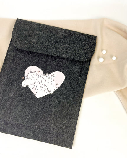 Equiden-Passhülle "Herzchen-Pferd"