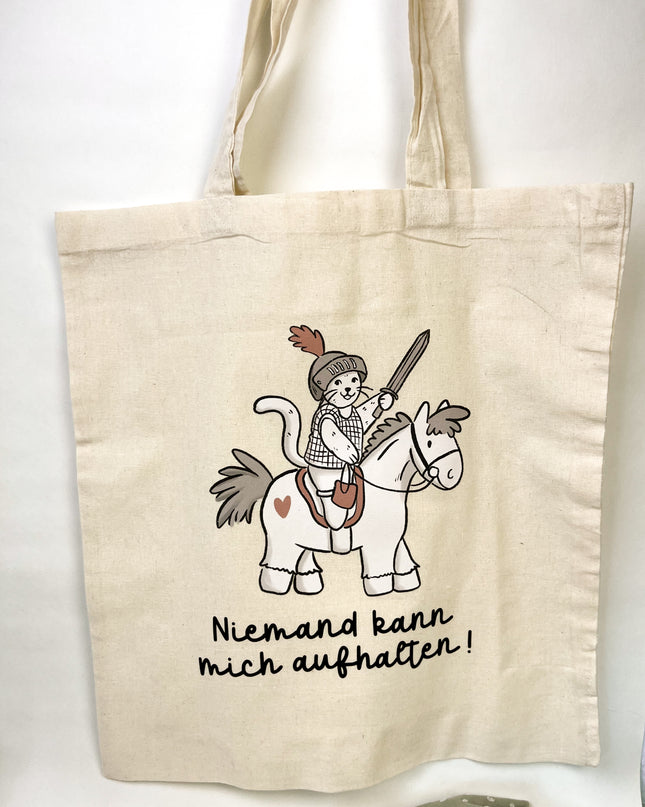 Baumwollbeutel "Niemand kann mich aufhalten"