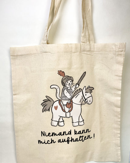 Baumwollbeutel "Niemand kann mich aufhalten"