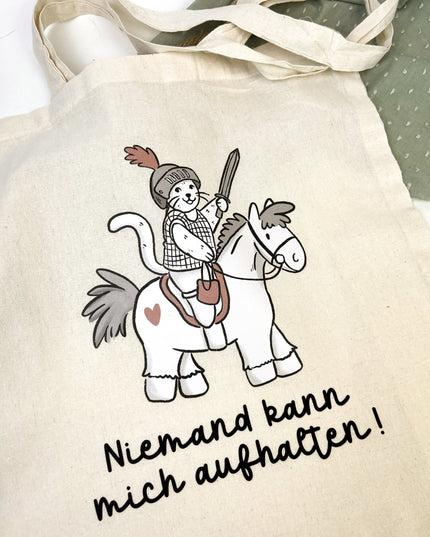Baumwollbeutel "Niemand kann mich aufhalten"