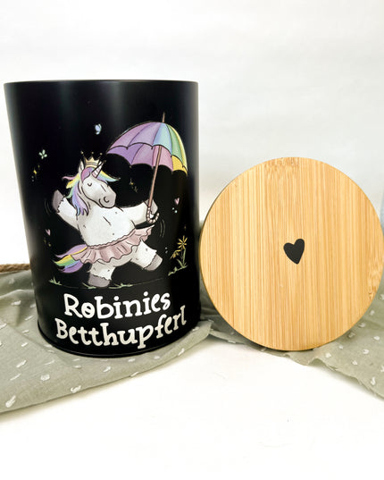 Leckerlidose personalisiert "Regenbogeneinhorn"