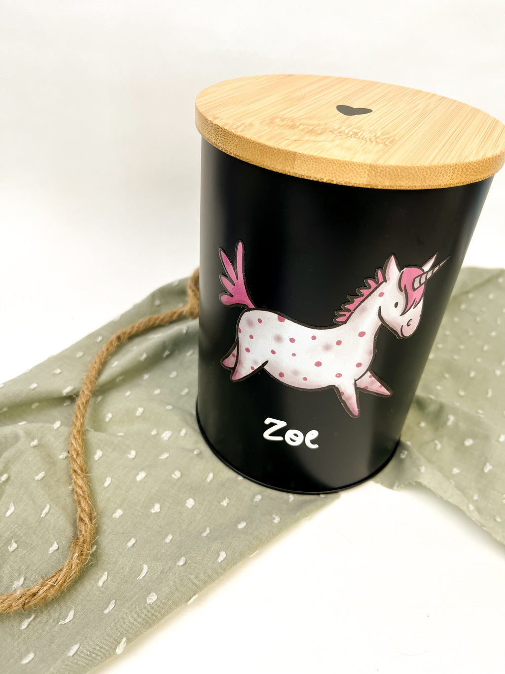 Leckerlidose personalisiert "Einhorn"