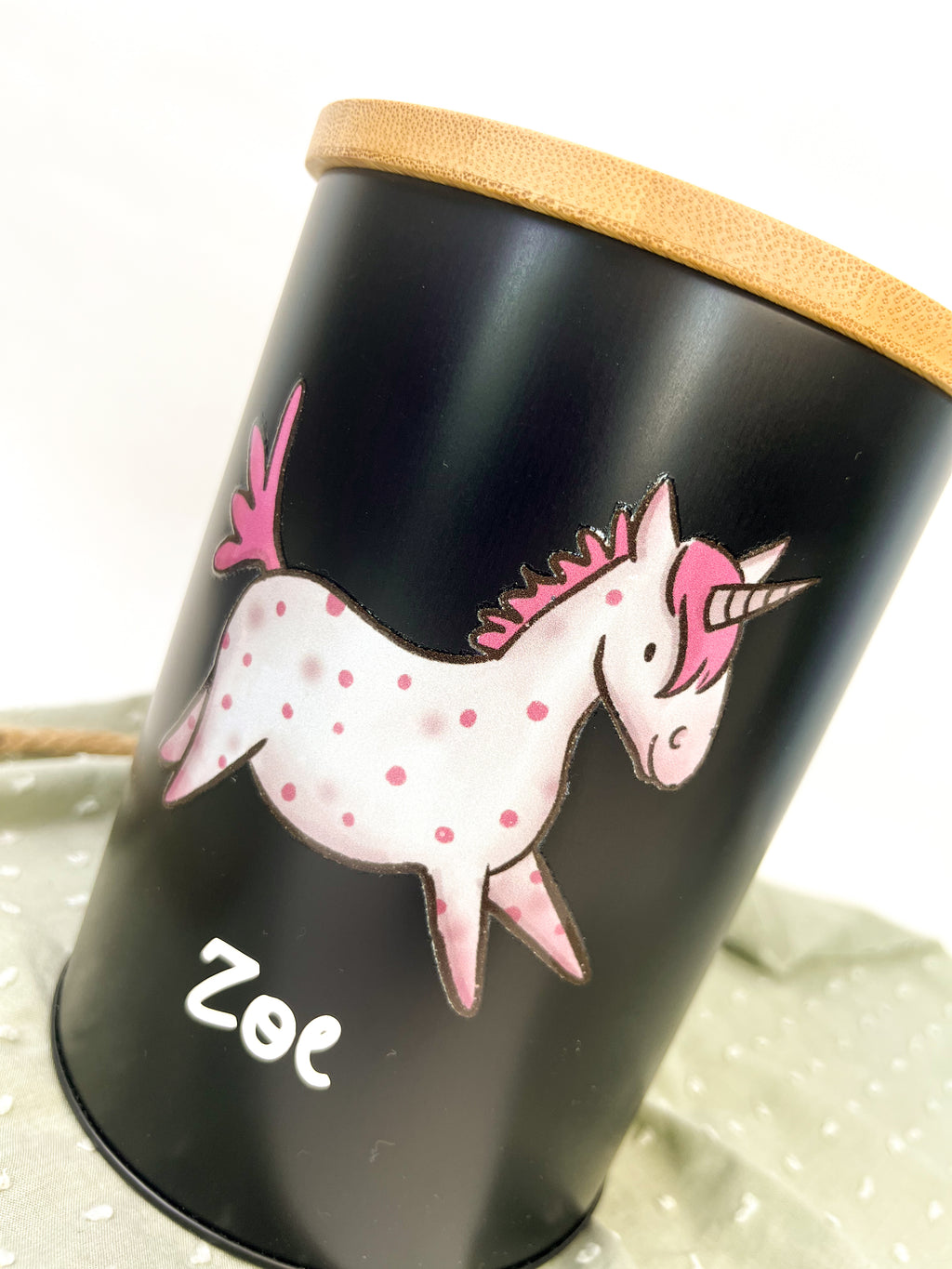 Leckerlidose personalisiert "Einhorn"