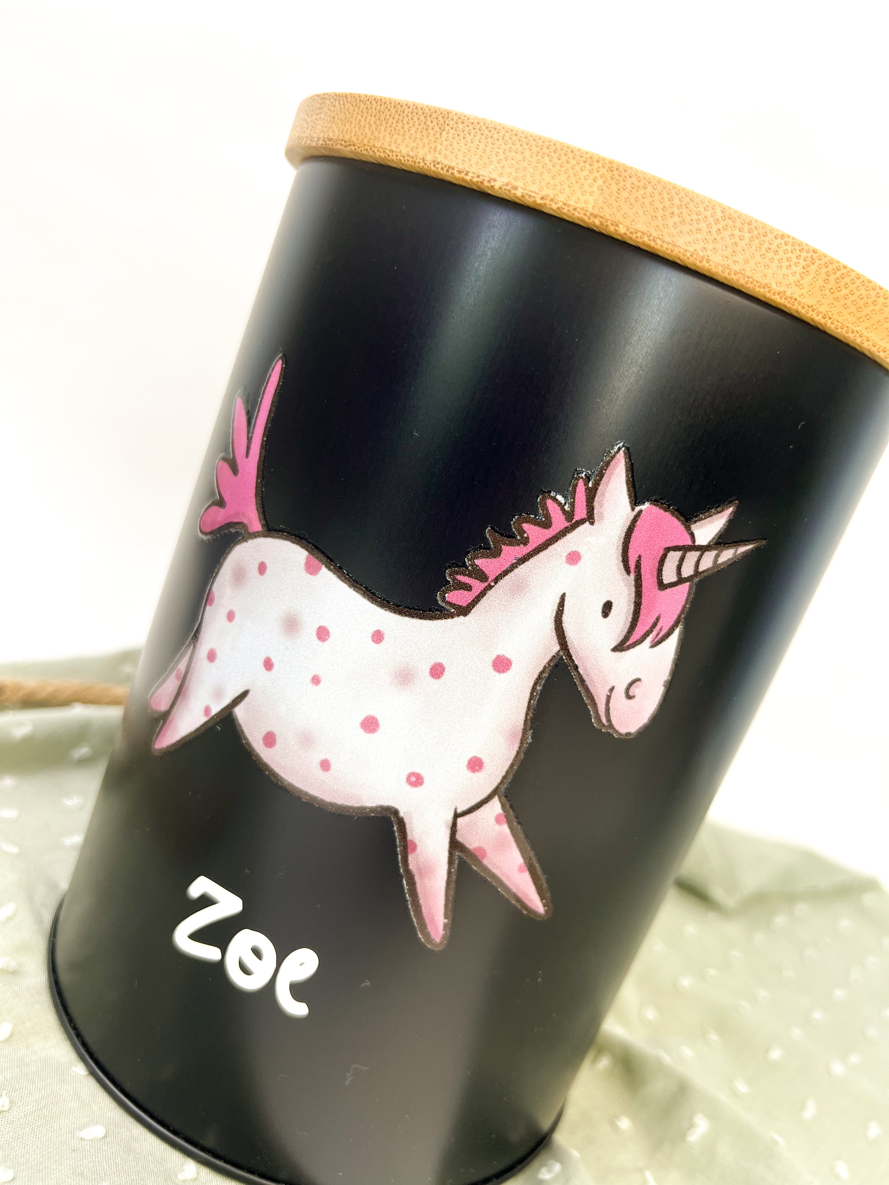 Leckerlidose personalisiert "Einhorn"