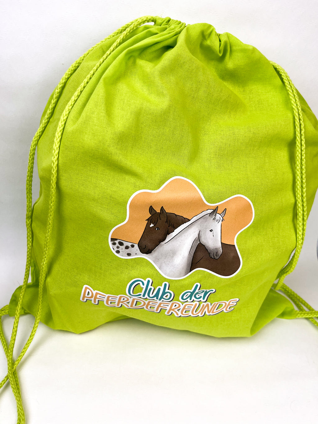 Turnbeutel/ Rucksack zum Buch - Freunde auf vier Hufen