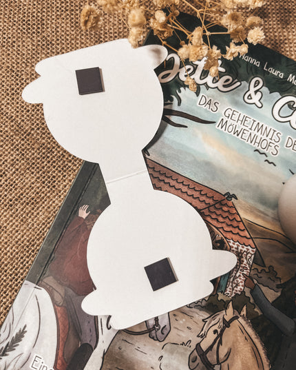 Magnet-Lesezeichen "Bücherpony"