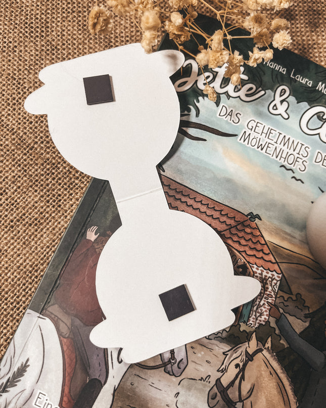 Magnet-Lesezeichen "Bücherpony"