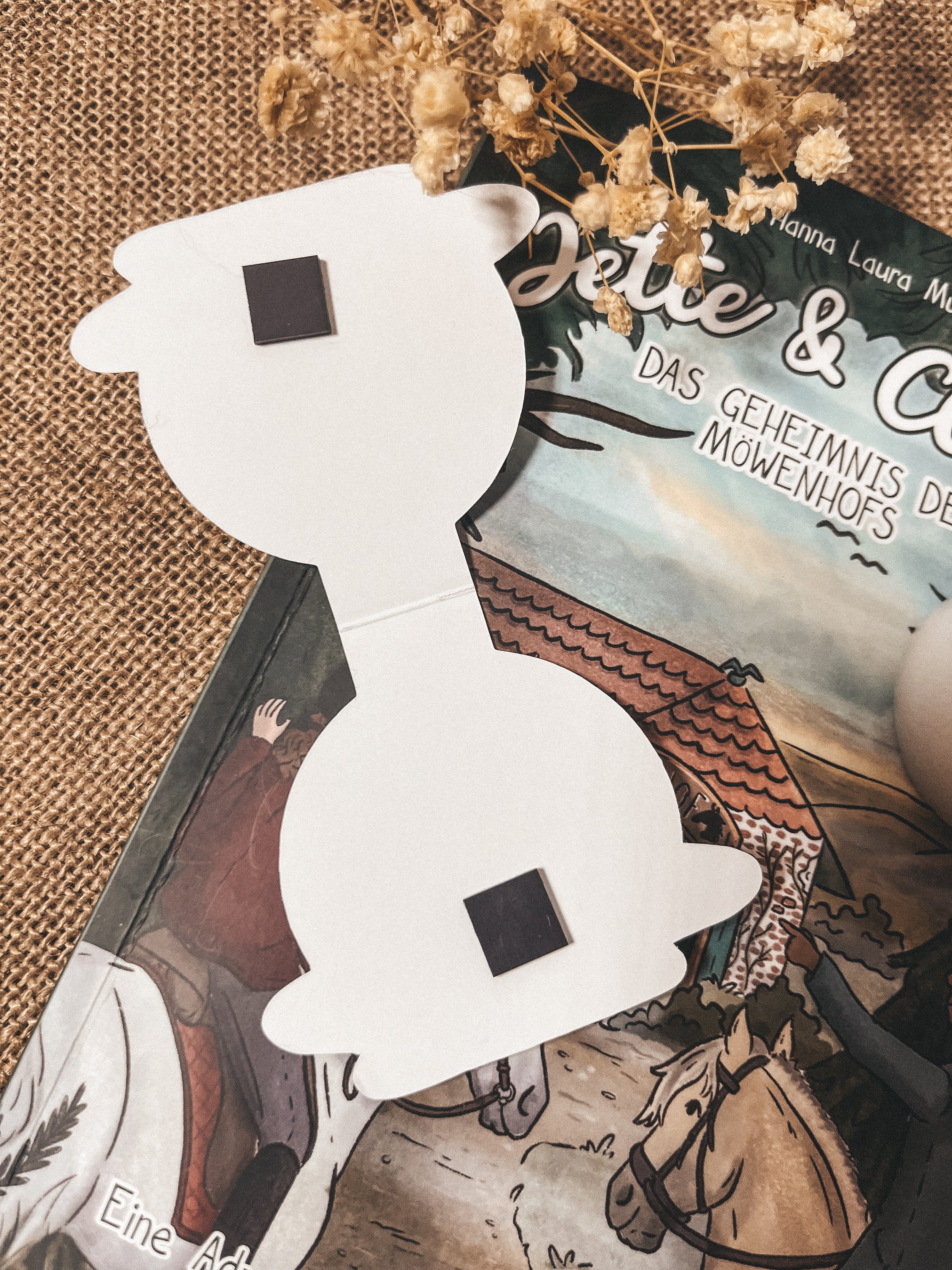 Magnet-Lesezeichen "Bücherpony"