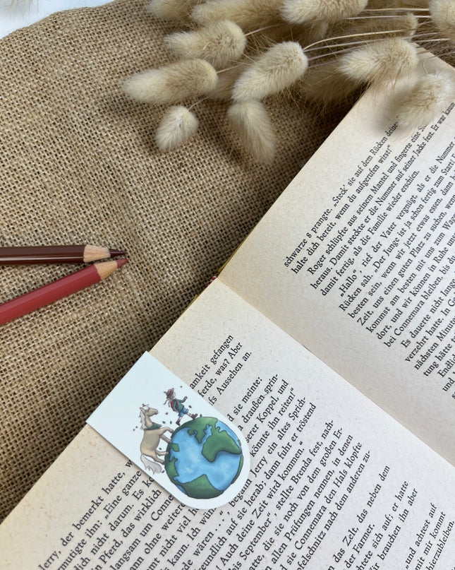 Magnetlesezeichen "Weltenwanderer"