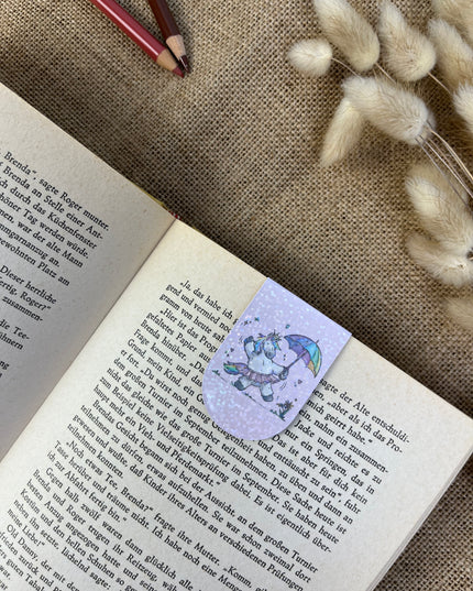 Magnetlesezeichen "Regenbogeneinhorn"