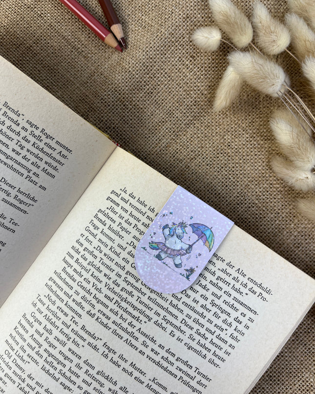 Magnetlesezeichen "Regenbogeneinhorn"