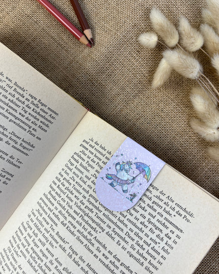 Magnetlesezeichen "Regenbogeneinhorn"