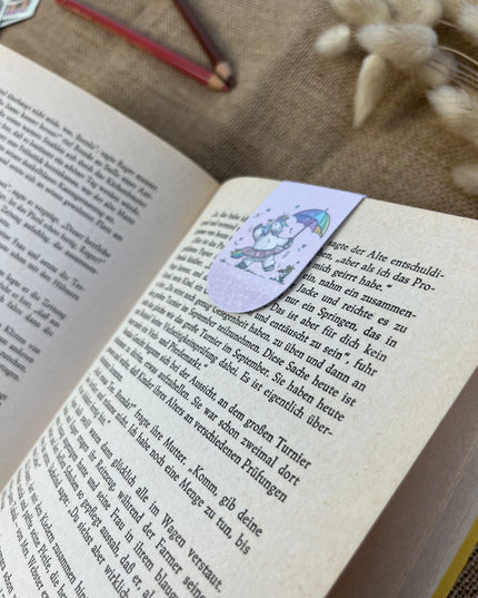 Magnetlesezeichen "Regenbogeneinhorn"