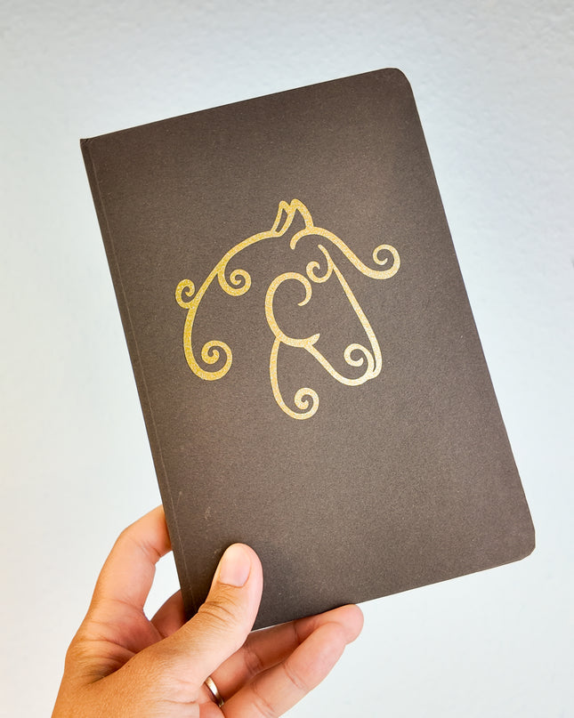 Notizbuch mit Pferdemotiv – A5, liniert "Organic Horse"