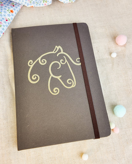Notizbuch mit Pferdemotiv – A5, liniert "Organic Horse"